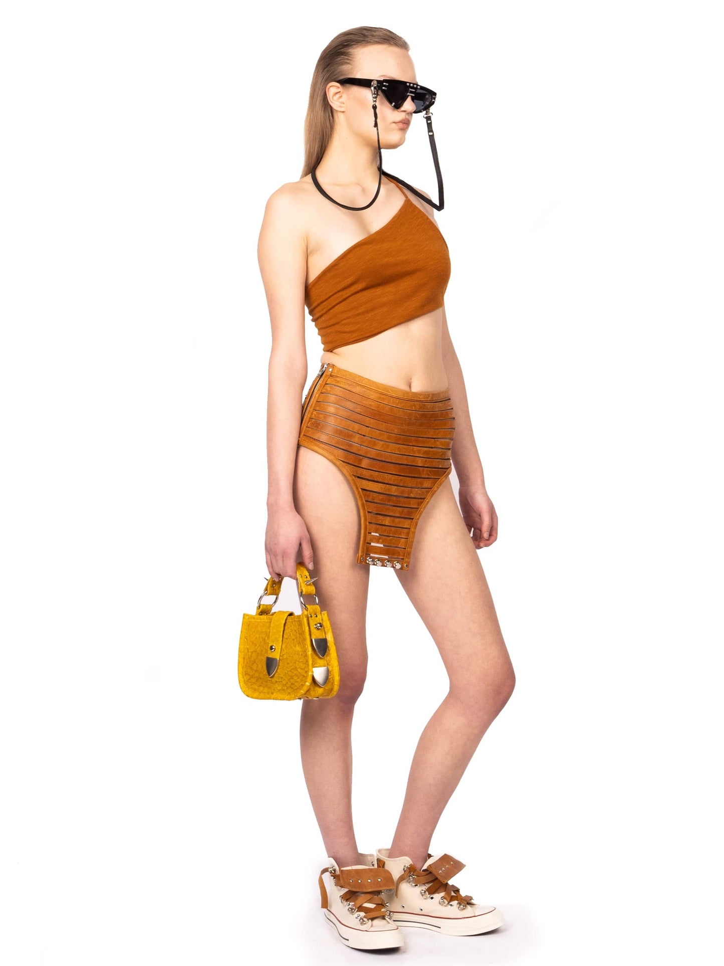 LP SS26 LINE SKIRT-LEO PROTHMANN-APOC STORE