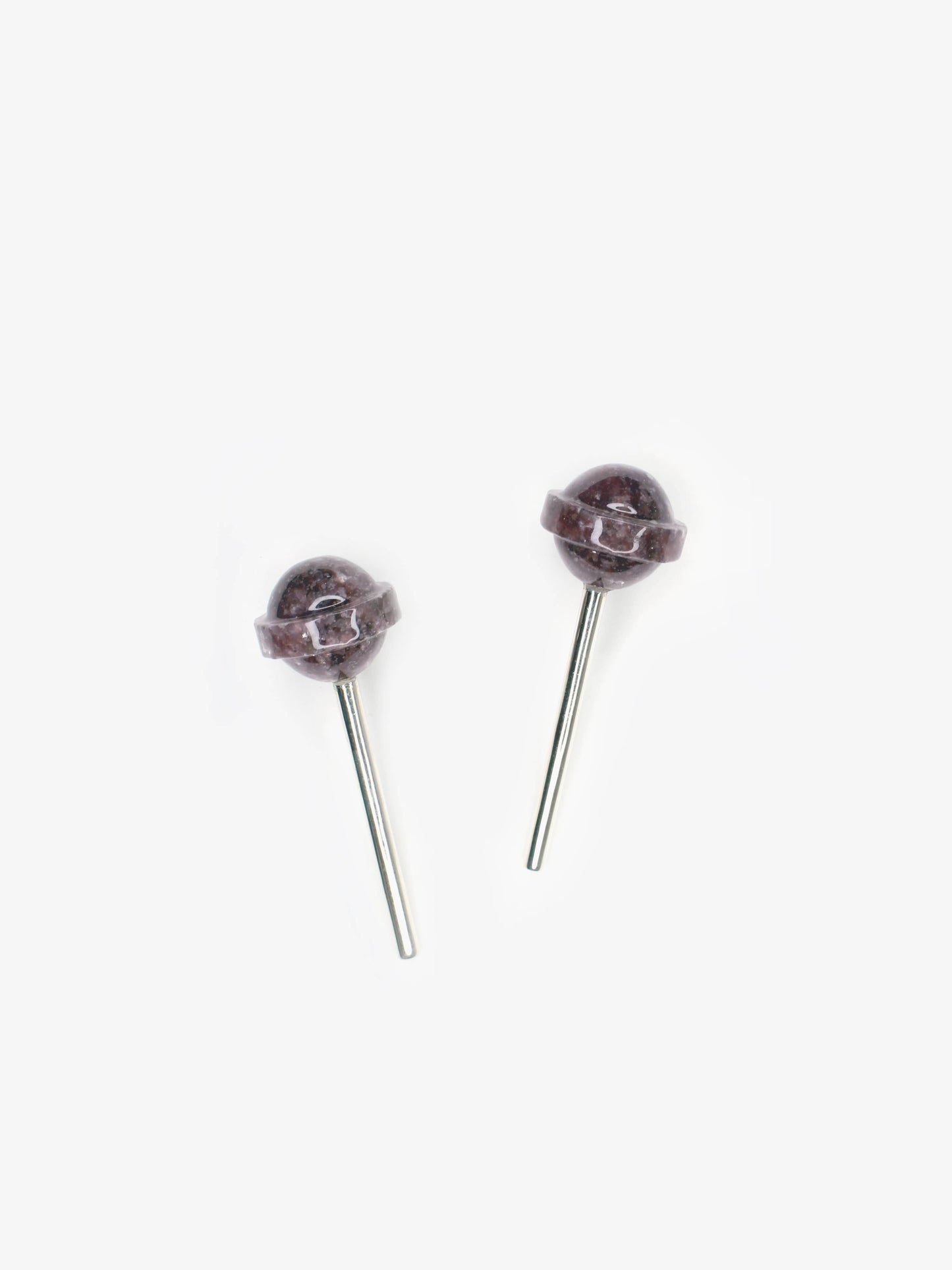 Sucker Earrings - Sour Grape-Marland Backus-APOC STORE