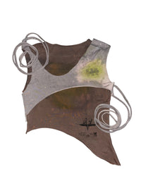 waterfall layered top-Snake Divine-APOC STORE