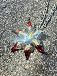 KA’AGUY_111 Glass Silver Necklace-Pia Glassworks-APOC STORE