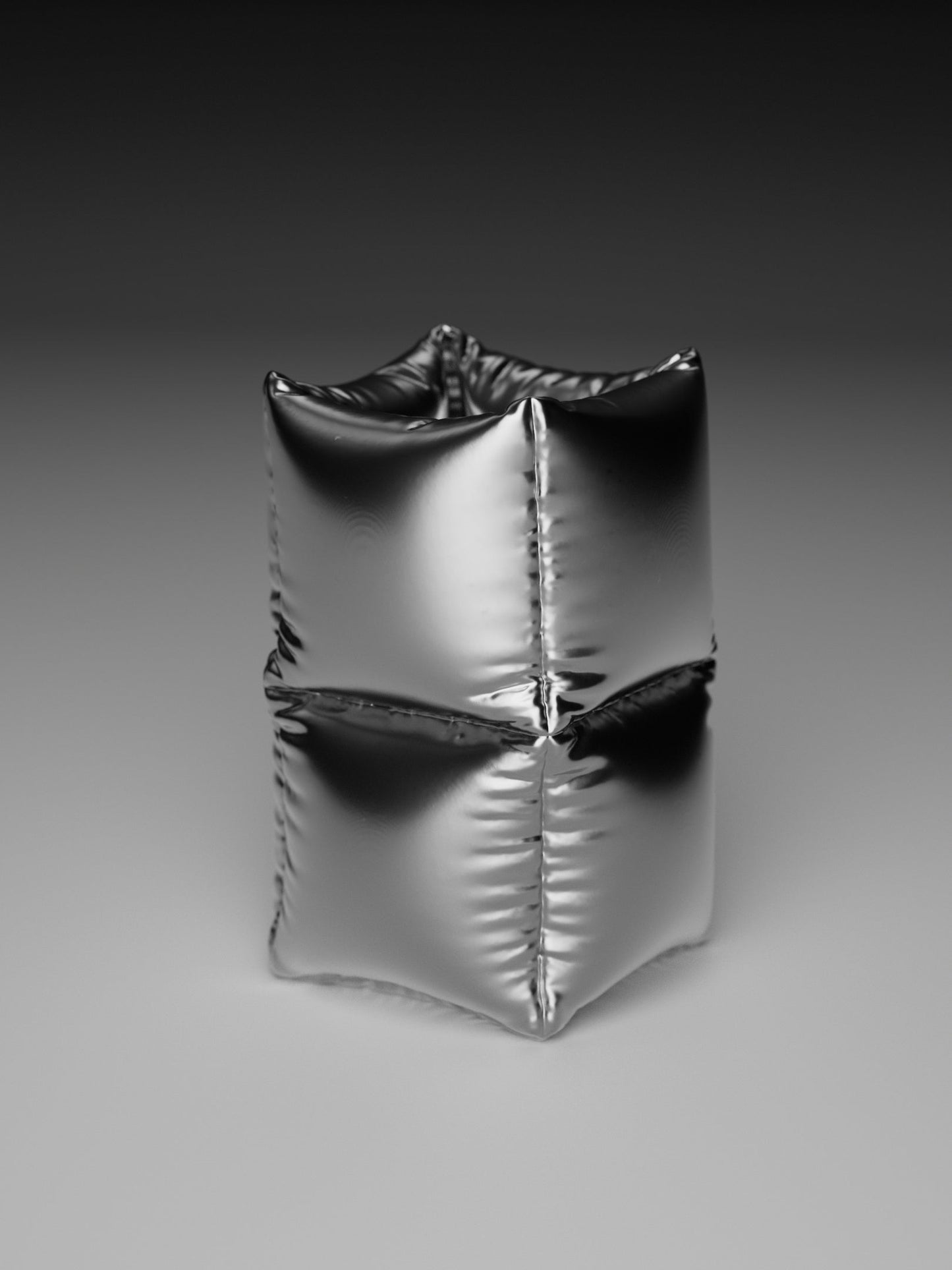 Puffer Vase Chrome-Gast Studio-APOC STORE