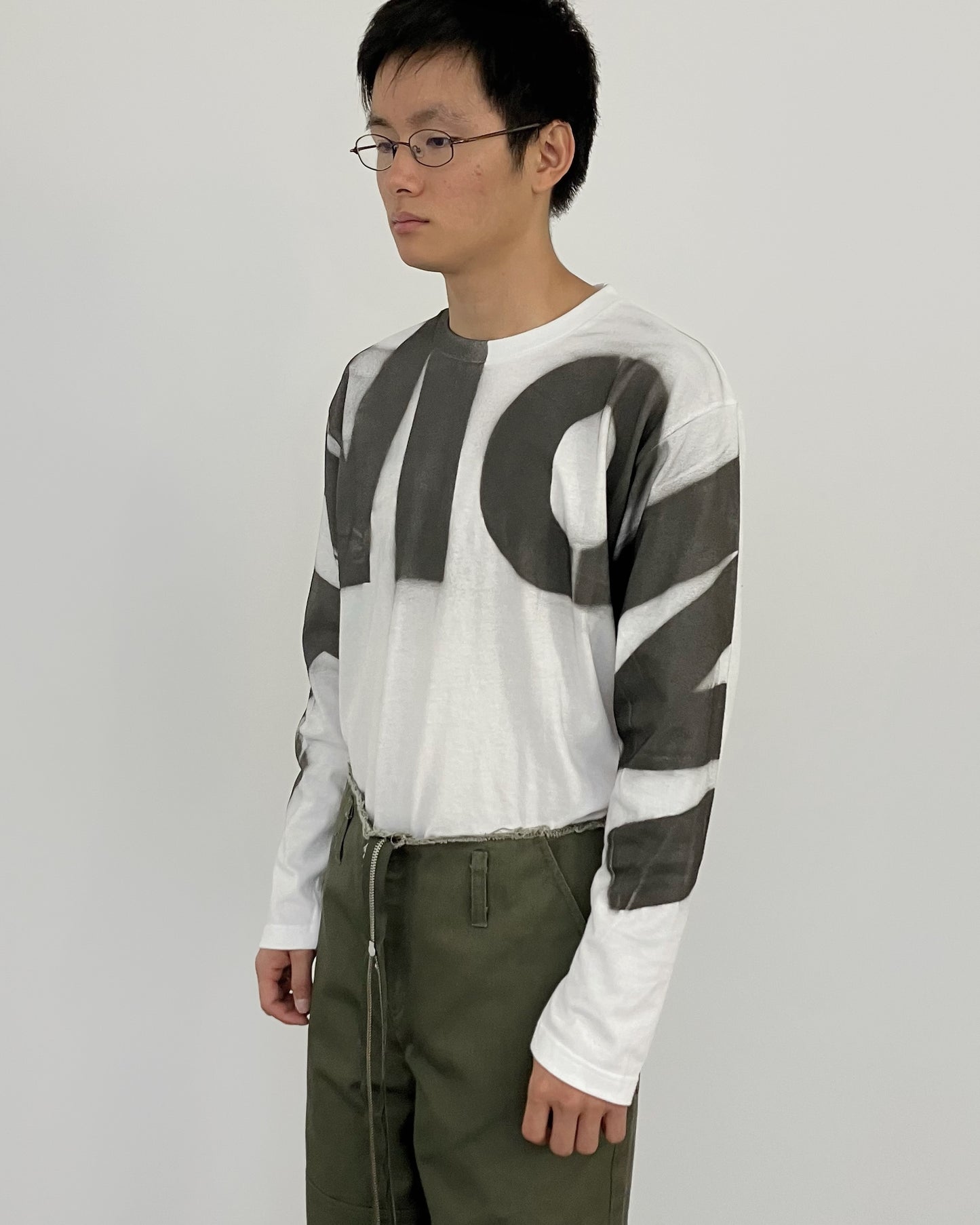 AMOM X-LARGE LOGO T-SHIRTS WHITE-EGNARTS-APOC STORE