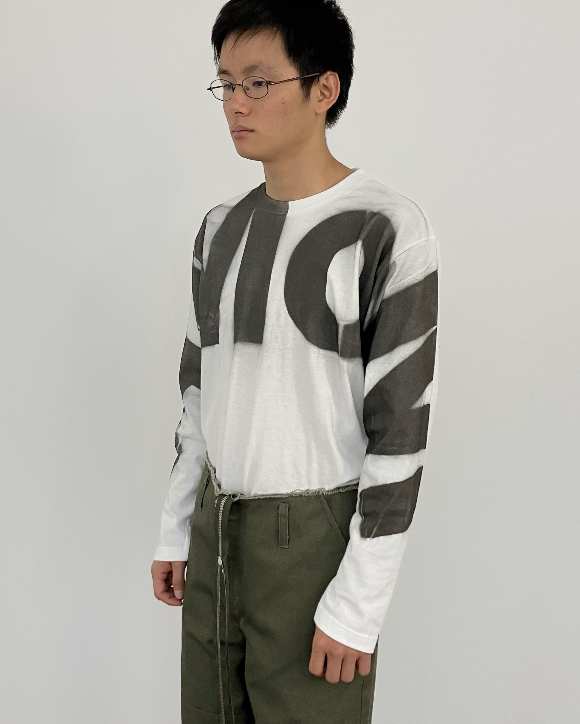 AMOM X-LARGE LOGO T-SHIRTS WHITE-EGNARTS-APOC STORE