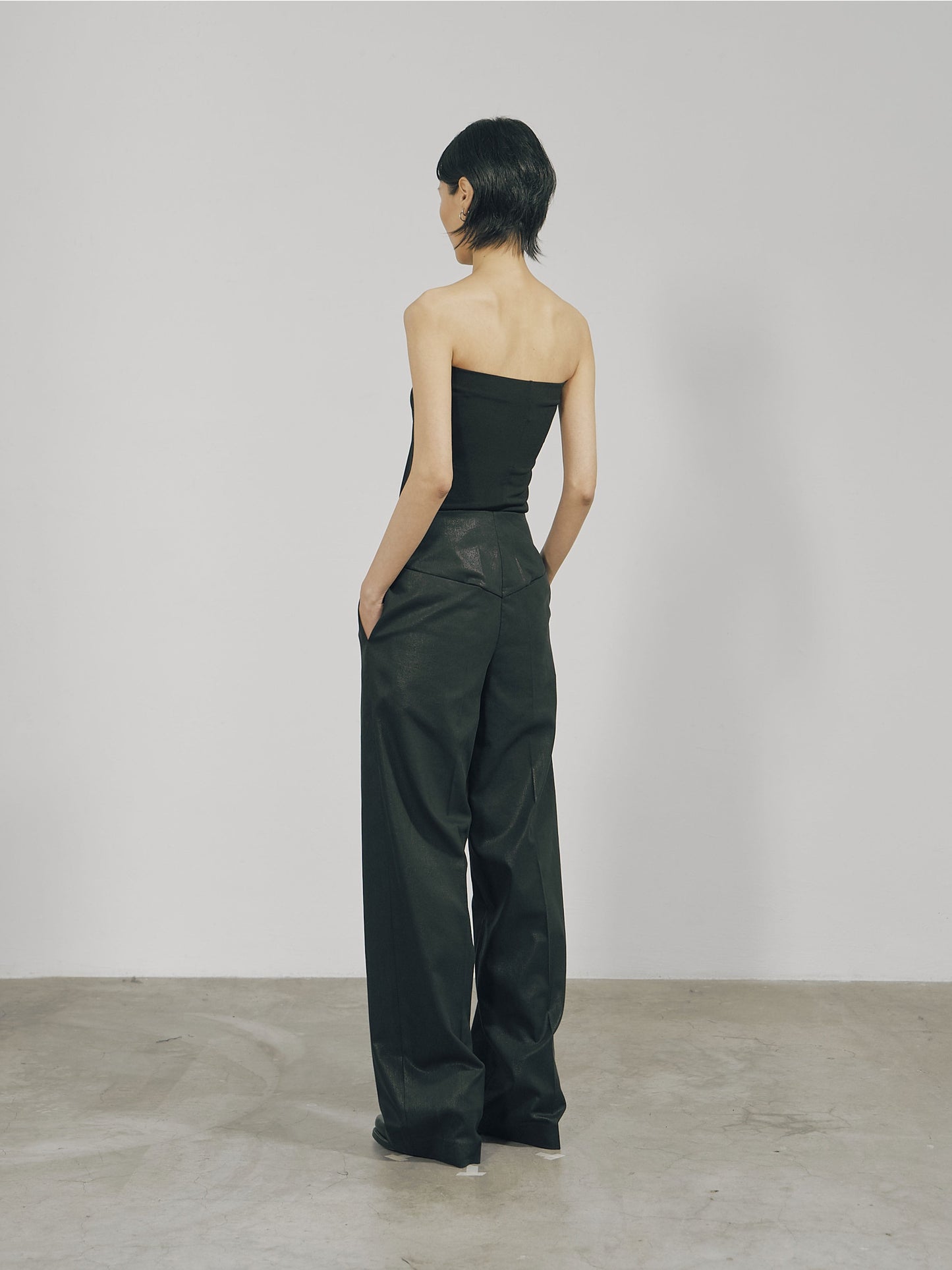 Black Skinny Tube Top-arc us arkus-APOC STORE