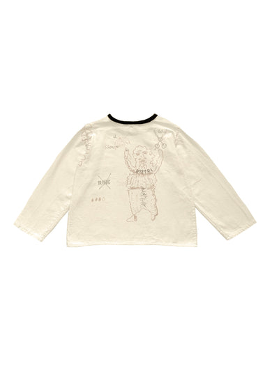 Canvas Long Sleeve Top-Polyhedron-APOC STORE
