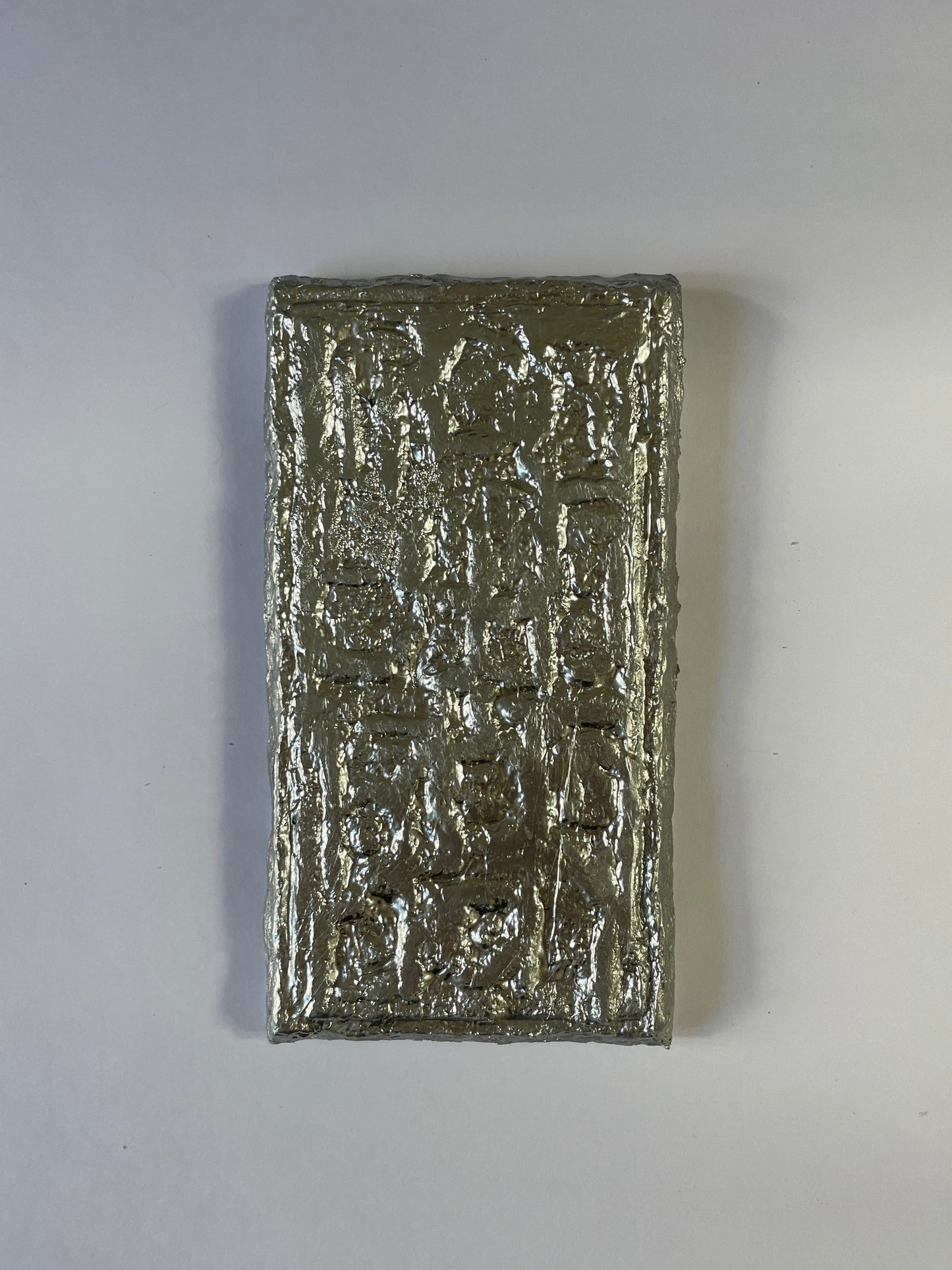 Silver Coated Wall Piece-Sisse Bjerre-APOC STORE