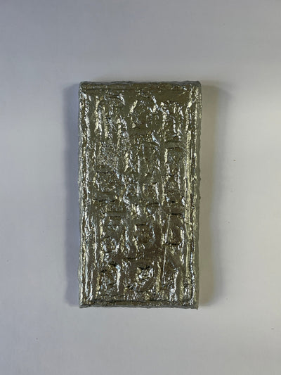 Silver Coated Wall Piece-Sisse Bjerre-APOC STORE