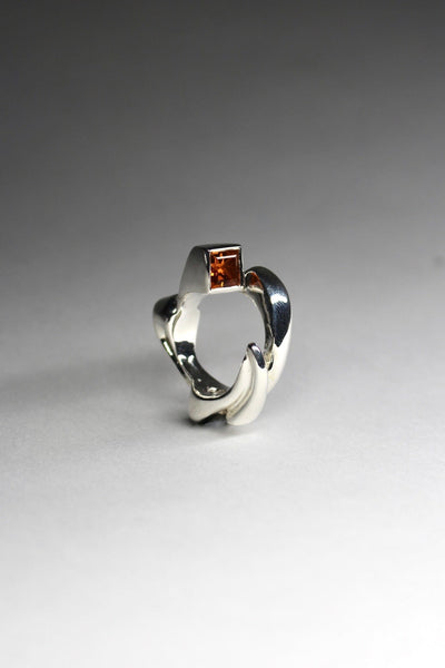 Carrion Ring Mandarin Citrine-Rosie Grace Ward-APOC STORE