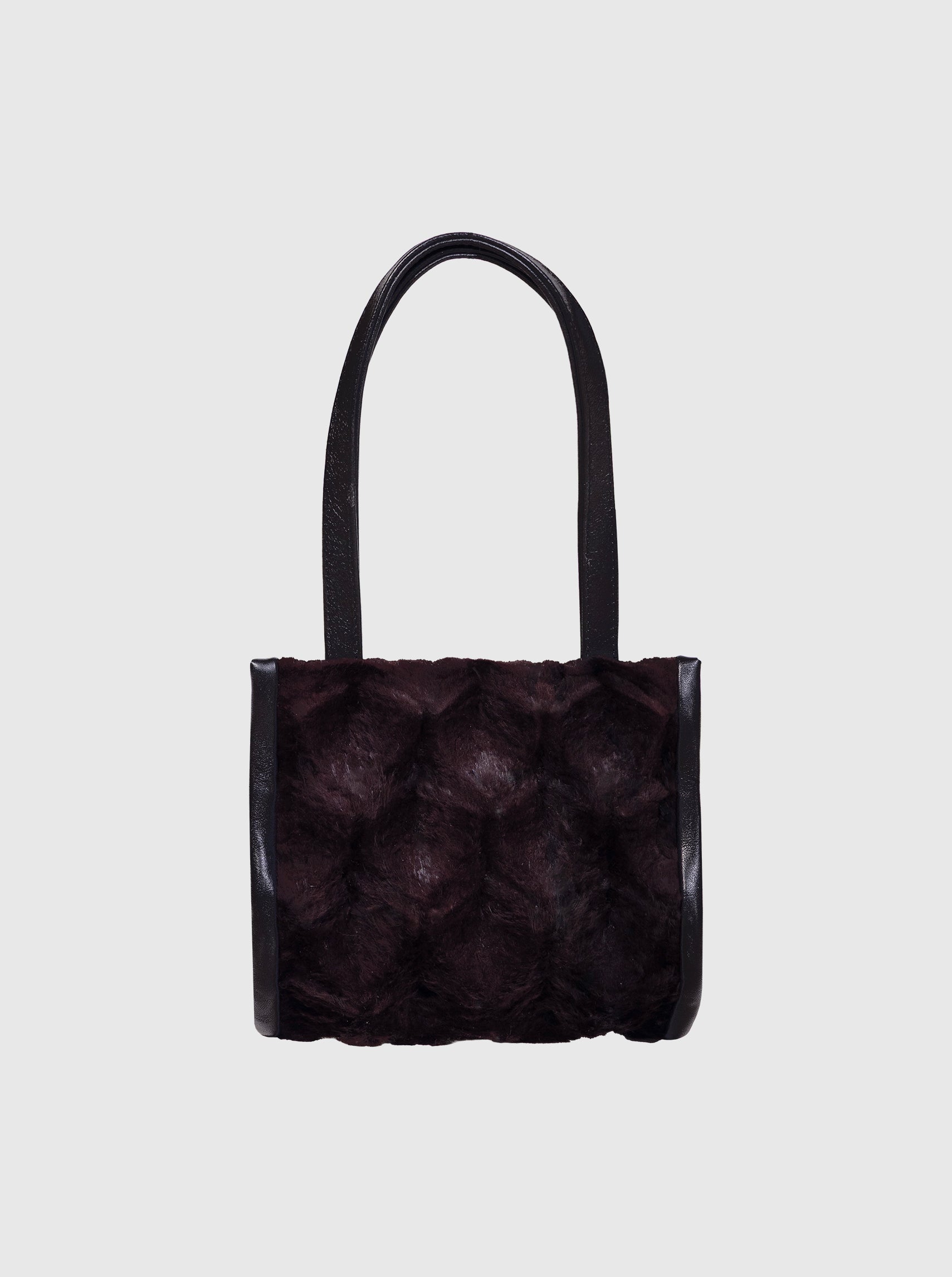 Fur Structured Bag-Nensi Avetisian-APOC STORE
