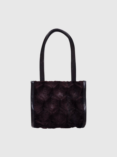Fur Structured Bag-Nensi Avetisian-APOC STORE