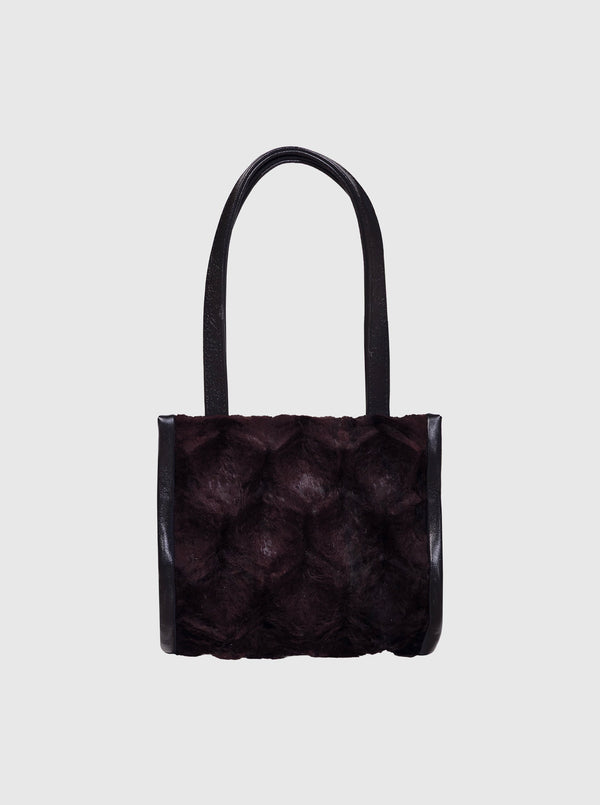 Fur Structured Bag-Nensi Avetisian-APOC STORE
