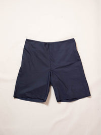 Bias Shorts in Navy nylon-Pedro Trindade-APOC STORE