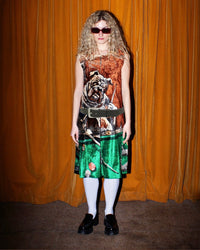 DOGS PLAYING POOL PARTY DRESS-Adam Jones-APOC STORE