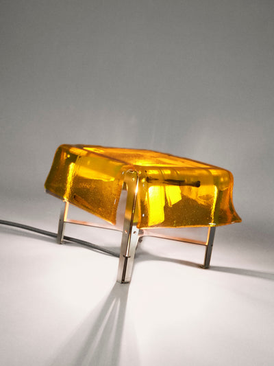 Accent Lampshade (Yellow)-Leo Kaspar-APOC STORE