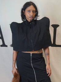 GARMENT # 003 - PADDED SHOULDER BOLERO-SAMPLE GARMENTS-APOC STORE
