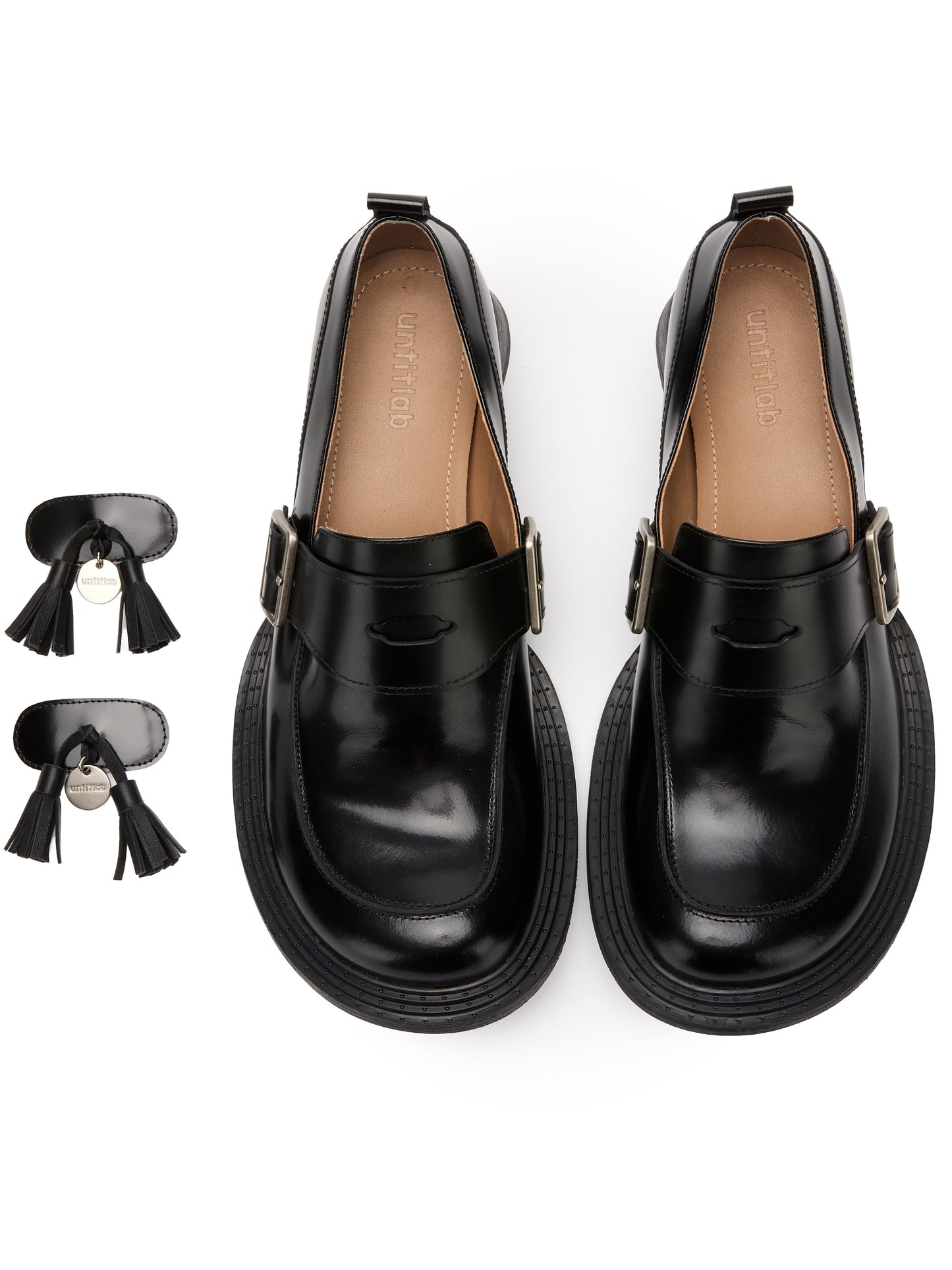 Crook Loafer Derbies (Black)-untitlab-APOC STORE