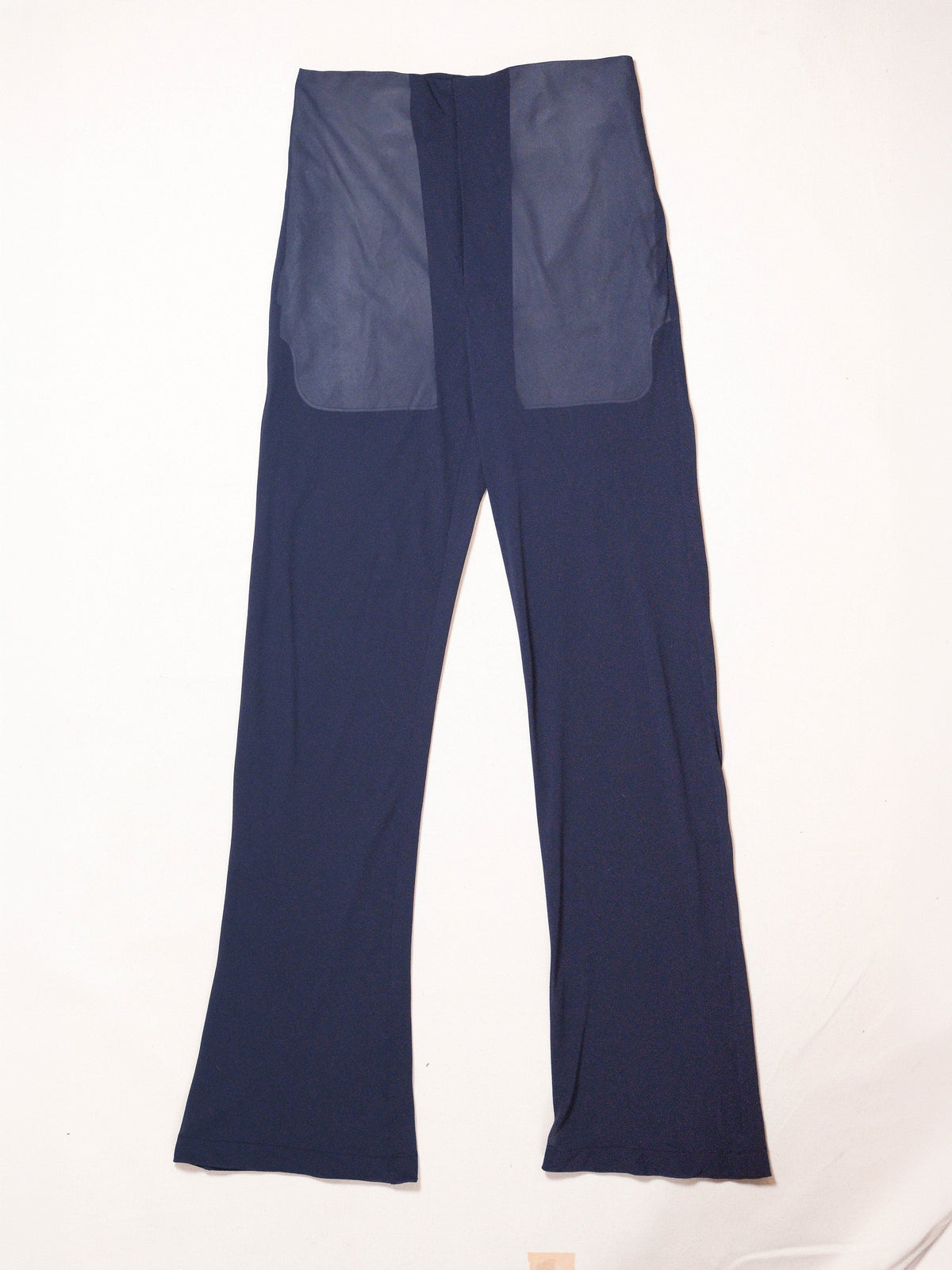 Bias Trousers Sheer Silk-Pedro Trindade-APOC STORE