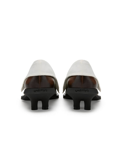 Bow Mule Heels Collar (Chocolate)-untitlab-APOC STORE