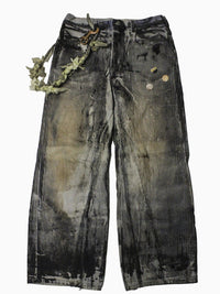 snagstripe denim-WWWYRED-APOC STORE