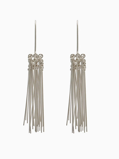 Pine Needle Earrings Short-Zohra Rahman-APOC STORE