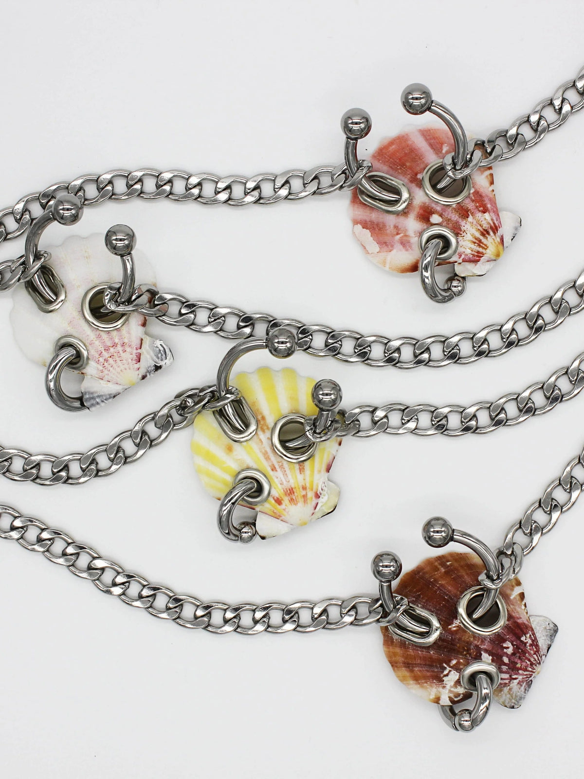 Pierced Shell Necklace-Corrina Goutos-APOC STORE