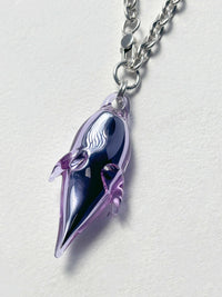 KA’AGUY_444 Glass Silver Necklace-Pia Glassworks-APOC STORE