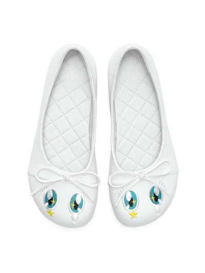GO VACAY Anime Pearl Tears Flats White-EMPTY BEHAVIOR-APOC STORE