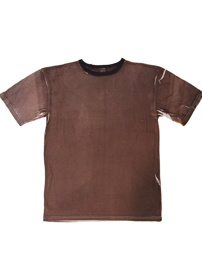 signature tee: chocolate-WWWYRED-APOC STORE