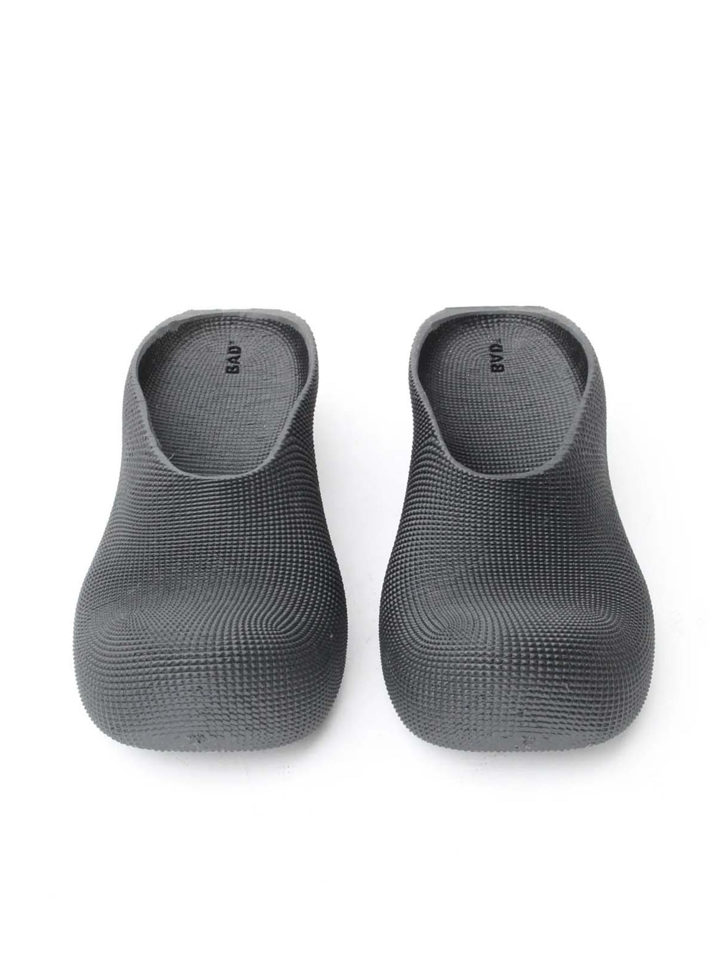 Heeled Clogs - Black-BODY AMPLIFICATION DEVICES-APOC STORE