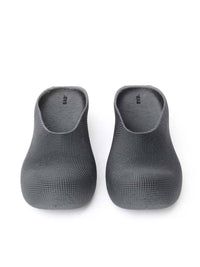 Heeled Clogs - Black-BODY AMPLIFICATION DEVICES-APOC STORE
