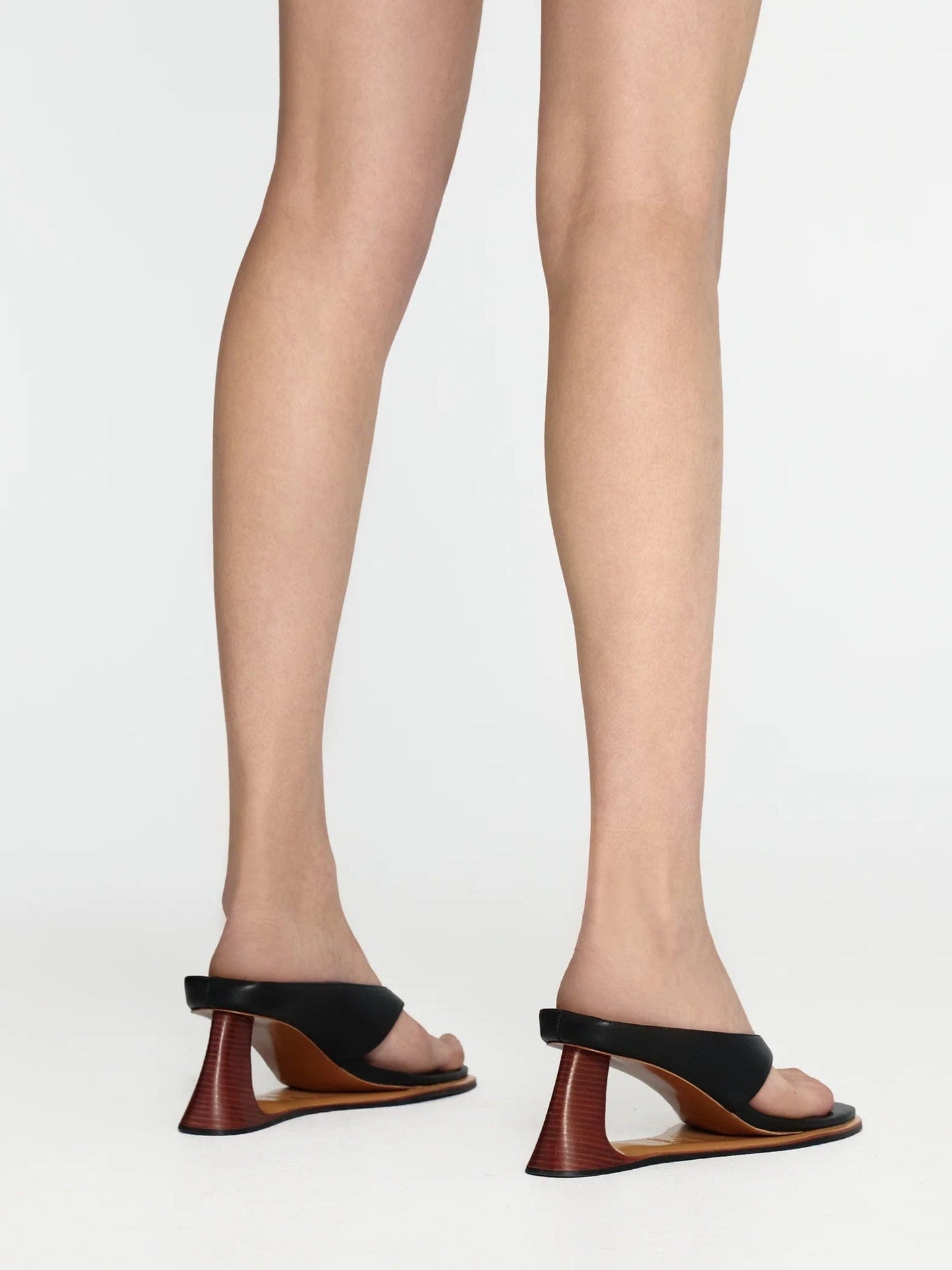 L’ABSURDE SANDAL - BLACK-MOTIRA-APOC STORE