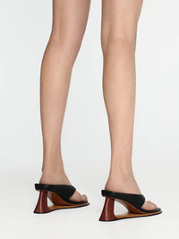 L’ABSURDE SANDAL - BLACK-MOTIRA-APOC STORE