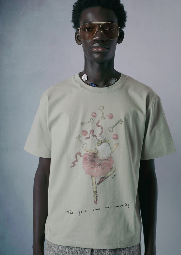 "THE FOOL HAS NO WORRIES" T-SHIRT-KAWAkEY-APOC STORE