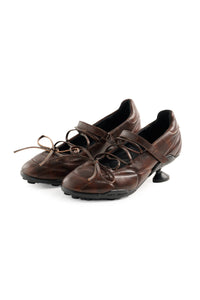 Interstellar Sports Ballet High Heel Brown-EMPTY BEHAVIOR-APOC STORE