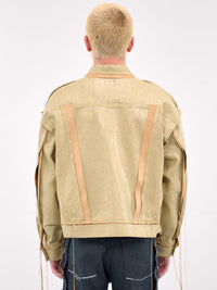 Aztec Clay/Tan Leather Jacket-Jetpack Hom(m)e-APOC STORE