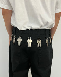 MULTI-RING PANTS BLACK-EGNARTS-APOC STORE