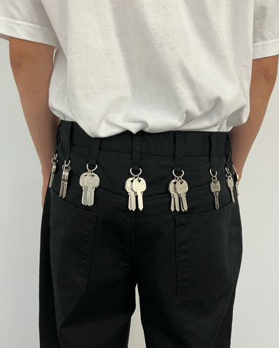 MULTI-RING PANTS BLACK-EGNARTS-APOC STORE