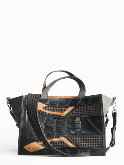 chöke backpack bag in leather-Chöke-APOC STORE