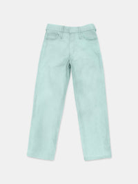 Twist Waistband Jeans Celadon Green-René Scheibenbauer-APOC STORE