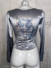 angel silver top-Snake Divine-APOC STORE