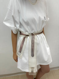 Organza Belt Black-EGNARTS-APOC STORE