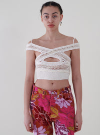 crochet crop top n°132-Aldwin Teva William-APOC STORE