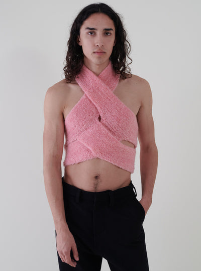 sleeveless crochet top n°135-Aldwin Teva William-APOC STORE