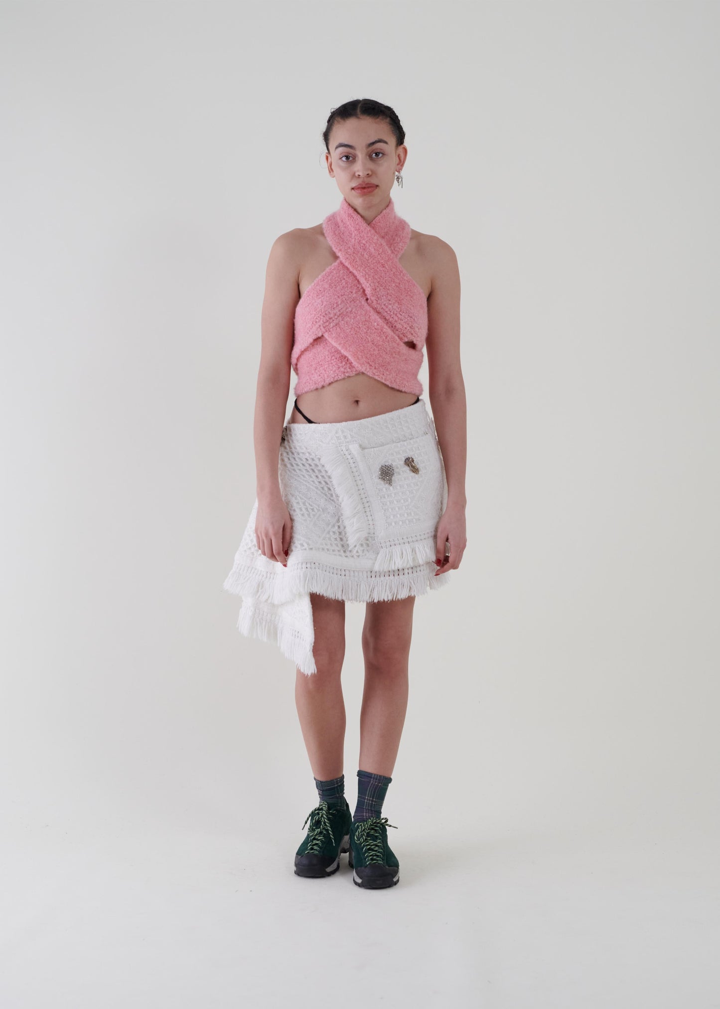sleeveless crochet top n°135-Aldwin Teva William-APOC STORE