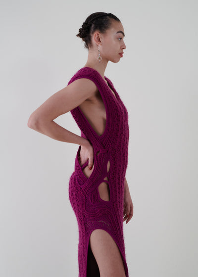 crochet dress n°142-Aldwin Teva William-APOC STORE