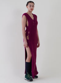 crochet dress n°142-Aldwin Teva William-APOC STORE