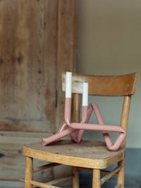 Bucatini candle holder (Red, shiny)-(a.o.t)-APOC STORE