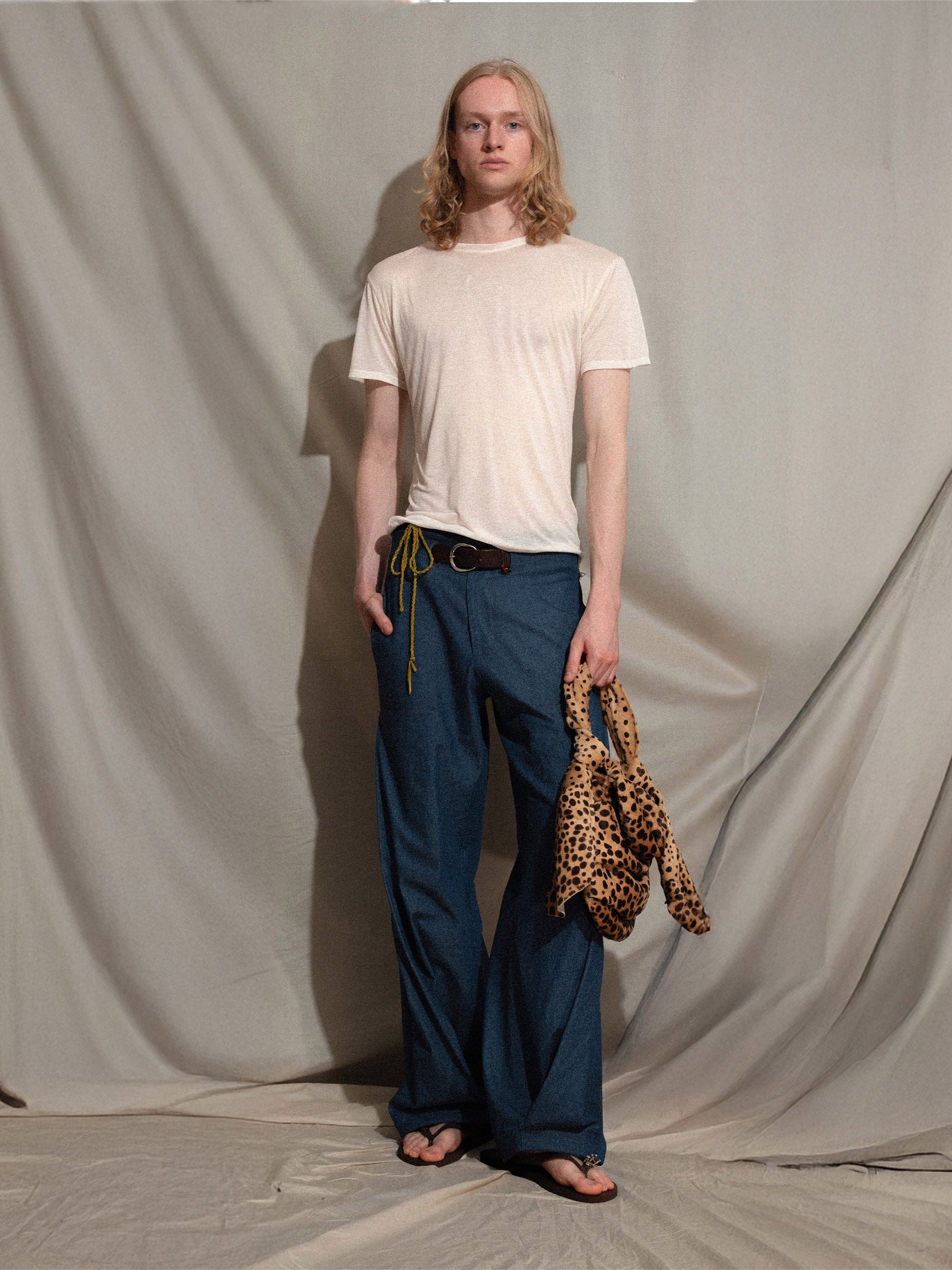BB Bag in Hair-on-Hide with Leopard Print-Pedro Trindade-APOC STORE