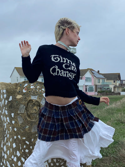 Time Can Change Jumper - Black-TATi-APOC STORE