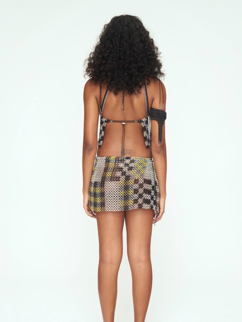 Checkered Blue + Lime Vest-JALACONDA-APOC STORE